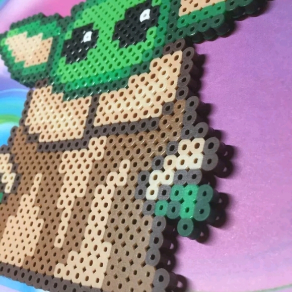 Baby Yoda Magnet - Cute Home Decor - Mandalorian - Grogu - Kids Room - Game Room - Picture 3 of 5